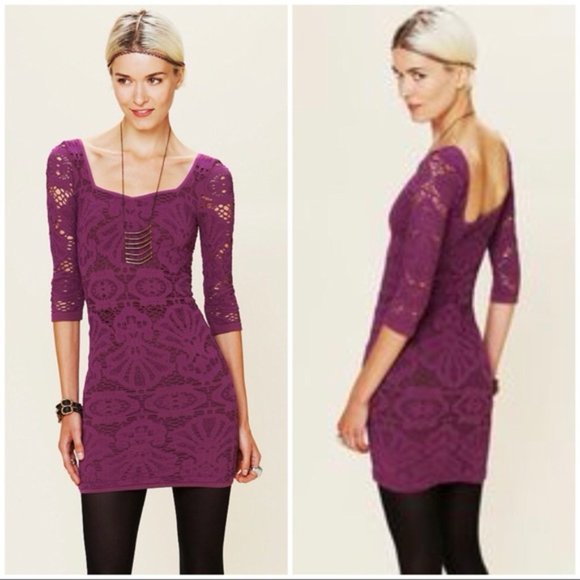 Free People Medallion Bodycon Dress - Picture 2 of 5